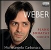 Michaelangelo Carbonara 칼 마리아 폰 베버: 피아노 소나타 전집 (Carl Maria von Weber: Complete Piano Sonatas) 미켈란젤로 카르보나라