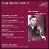 Nathan Milstein 나탄 밀스타인 - 멘델스존 / 차이코프스키 / 브루흐: 바이올린 협주곡 / 베토벤: 로망스 / 생상스 (Legendary Artist - Mendelssohn / Tchaikovsky / Bruch / Beethoven / Saint-Saens)
