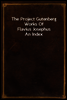 The Project Gutenberg Works Of Flavius Josephus
