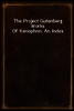 The Project Gutenberg Works Of Xenophon