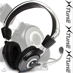 ◆무료배송초특가◆[XTUNE] XTH-100 스테레오 헤드셋/볼륨조절가능/2.2M넉넉한길이