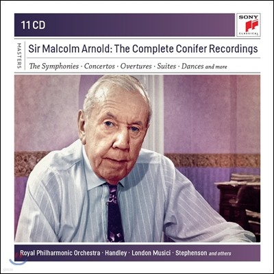Vernon Handley 말콤 아놀드 작품 전곡집 (Malcolm Arnold: The Complete Conifer Recording) 버논 핸들리, 로얄 필하모닉, 리차드 왓킨스, BBC 콘서트 오케스트라