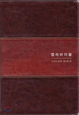 개역개정 컬러바이블(특대/단본/다크브라운/색인/무지퍼)