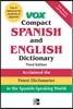 Vox Compact Spanish and English Dictionary, Third Edition (Paperback)
