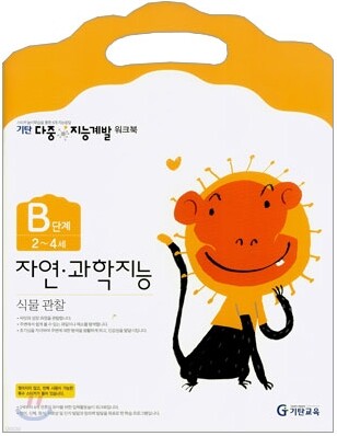 기탄 다중 지능계발 워크북 B단계 (2~4세)
