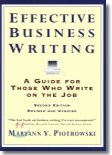Effective Business Writing: Strategies, Suggestions and Examples
