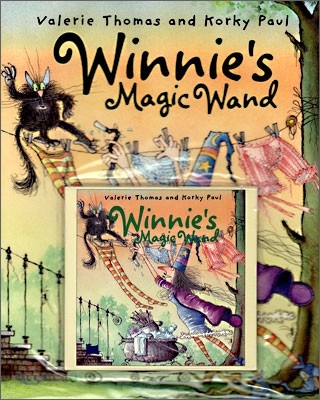 [베오영]Winnie&#39;s Magic Wand (Paperback &amp; CD Set)