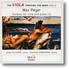 Josef Kluson 레거: 비올라 소나타 (Reger : Sonata For Clarinet, Viola And Piano Op.49, Op.107)