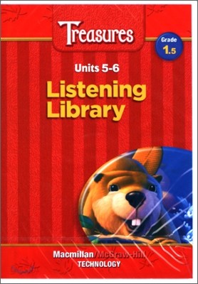 Treasures Grade 1.5 - 1.6 : Audio CD