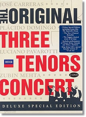 Luciano Pavarotti / Placido Domingo / Jose Carreras 쓰리 테너 로마 콘서트 (The Original Three Tenors Concert)
