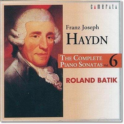 Roland Batik 하이든: 피아노 소나타 전곡집 6권 (Haydn : Complete Piano Sonatas Vol. 6) 