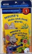 Step Into Reading 1 : Mouse's Hide-and-Seek Words (Book+CD)