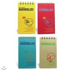 마린블루스 스프링 메모북