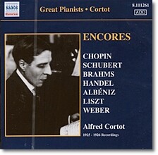 알프레드 코르토 앙코르 모음집