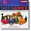 Sorrel Quartet 쇼스타코비치: 현악 사중주 전곡 6집 (Shostakovich: Complete String Quartets Vol.6)