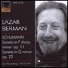 Lazar Berman 라자르 베르만이 연주하는 슈만: 피아노 소나타 1번, 2번 (Schumann: Piano Sonatas Op.11, Op.22)