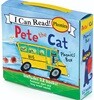 Pete the Cat 12-Book Phonics Fun!: Includes 12 Mini-Books Featuring Short and Long Vowel Sounds