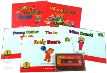 Jack and Jill&#39;s Phonics Reading Level 1, 1st Set (Book &amp; Tape Set)