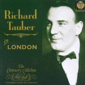 [미개봉] Richard Tauber / 런던의 리하르트 타우버 (Richard Tauber in London [The Centenary Collection]) (수입/미개봉/SBT1006)