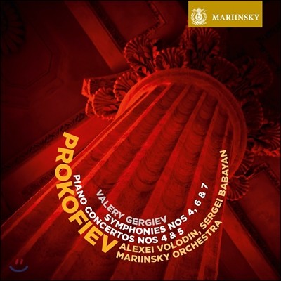 Valery Gergiev 프로코피예프: 교향곡 4, 6 ,7번, 피아노 협주곡 4, 5번 (Prokofiev: Symphonies Opp.112, 111, 131, Piano Concertos Opp.53 & 55) 발레리 게르기예프, 마린스키 극장 오케스트라