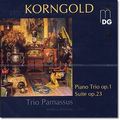 Trio Parnassus 코른골트 : 피아노 삼중주, 모음곡 (Korngold: Piano Trio op.1 Suite op.23)