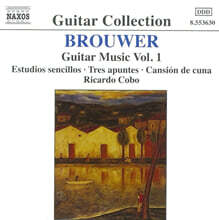 Ricardo Cobo 레오 브라우어: 기타 모음집 1집 (Leo Brouwer : Guitar Music, Vol. 1)