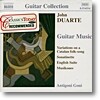 Antigoni Goni 두아르테: 기타 작품집 (John Duarte: Guitar Music)