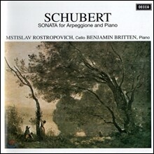Benjamin Britten / Mstislav Rostropovich 슈베르트 : 아르페지오네 소나타  (Schubert / Schumann / Debussy : Cello Sonata)