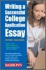Writing a Successful College Application Essay