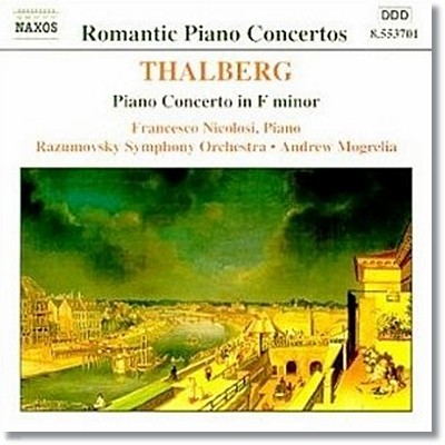 Francesco Nicolosi 지기스문트 탈베르크: 피아노 협주곡 F단조 (Sigismond Thalberg: Piano Concerto in F minor Op.5, Souvenirs De Beethoven)