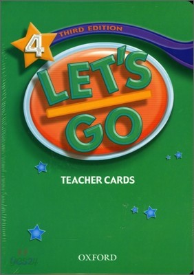 [3판]Let&#39;s Go 4 : Teacher Cards