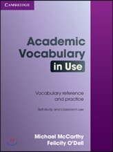 Academic Vocabulary in Use with Answers