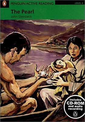 Penguin Active Reading Level 3 : The Pearl (Book & CD-ROM)