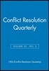 Conflict Resolution Quarterly