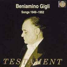 Stanford Robinson 베냐미노 질리의 예술 1집 (Beniamino Gigli: Songs 1949-1952)