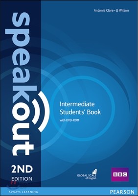 Speakout Intermediate : Students&#39; Book + DVD, 2/E