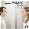 Mari Eriksmoen 그리그 / 볼프 / 슈트라우스 / 그뢴달: 가곡집 (Grieg / Wolf / R. Strauss / Grondahl: Lieder and Songs) 마리 에릭스모엔, 알퐁스 스멩