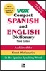 Vox Compact Spanish and English Dictionary