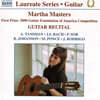 마샤 마스터즈의 기타리사이틀 (Martha Masters - Guitar Recital)
