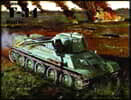 The Russian T-34 Battle Tank