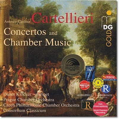 Dieter Klocker 카르텔리에리: 협주곡과 실내악 작품들 (Cartellieri: Concertos and Chamber Works)