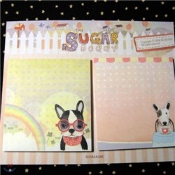 슈가도기 포스트잇-보스톤