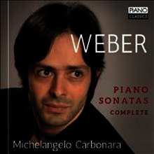 베버: 피아노 소나타 1번 - 4번 (Weber: Complete Piano Sonatas Nos.1 - 4) (2CD) - Michelangelo Carbonara