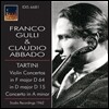 Franco Gulli / Claudio Abbado 타르티니: 바이올린 협주곡, 악마의 트릴 소나타 (Tartini: Violin Concertos D64, D15, D115) 프랑코 굴리, 클라우디오 아바도