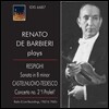 Renato de Barbieri 카스텔누오보-테데스코: 바이올린 협주곡 2번 / 레스피기: 소나타 (Respighi: Sonata / Castelnuovo-Tedesco: Violin Concerto 'I Profeti') 레나토 데 바르비에리