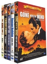 고전 명화 컬렉션 5종 DVD세트 Vol.1 - 바람과 함께 사라지다 + 로마의 휴일 + 누구를 위하여 종을 울리나 + 카사블랑카 + 왕과 나