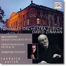 David Zinman / Christian Tetzlaff 베토벤 : 바이올린 협주곡, 로망스 (Beethoven: Works for Violin and Orchestra)