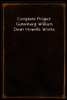 Complete Project Gutenberg William Dean Howells Works