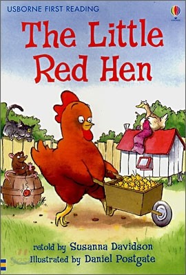 Usborne First Reading Level 3-6 : The Little Red Hen