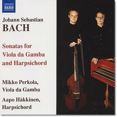 Mikko Perkola 바흐: 비올라 다 감바 소나타 외 (J.S.Bach: Sonatas for Viola da Gamba and Harpsichord)